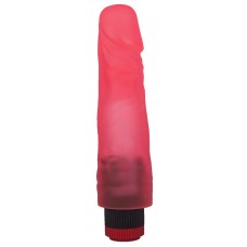 Гелевый вибратор-реалистик Lovetoy - розовый - 21 см
